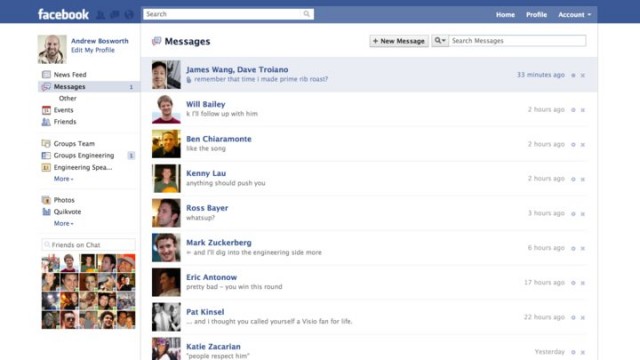 New Facebook System