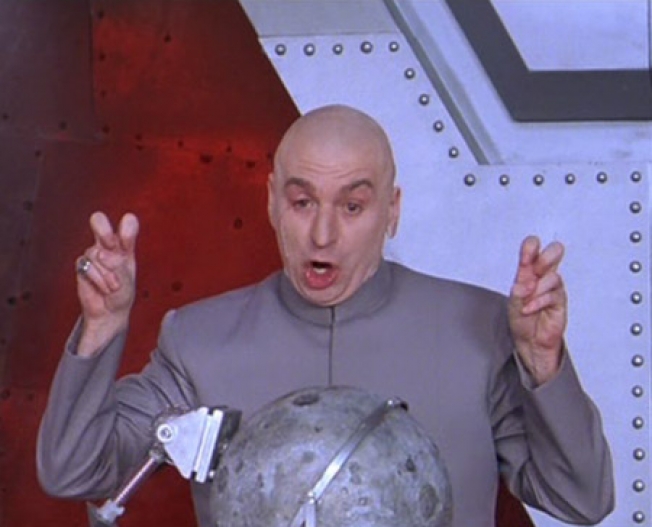 Dr. Evil Google Lunar X Moon DNA