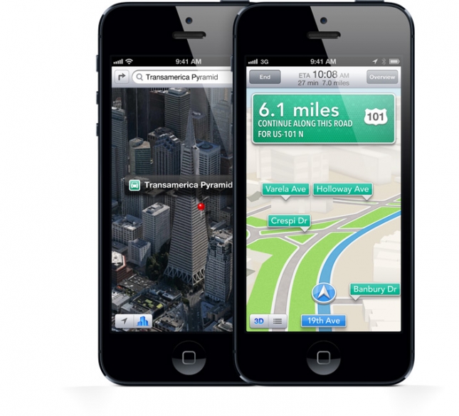 iPhone 5 Maps Apple Maps iOS 6 Criticism